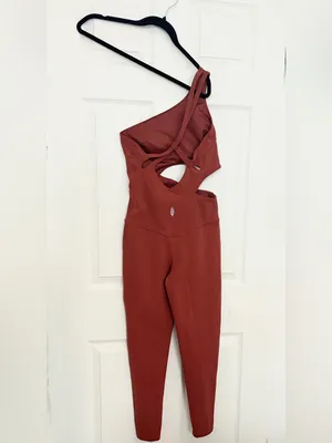 FP Movement by Free People Transcend Limits Onesie – Ginger Spice – S thumbnail 5