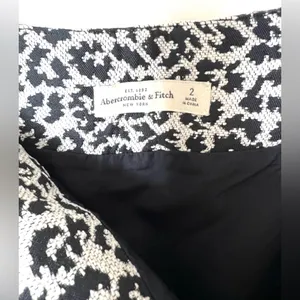 Abercrombie & Fitch Leopard Print Skirt Size‎ 2 EUC thumbnail 5