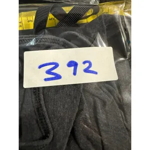Lululemon Heathered Charcoal Grey 2-in-1‎ Open Back Tank Top with Shelf Bra thumbnail 6