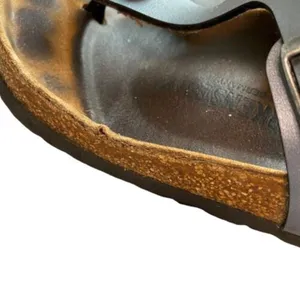 Birkenstock Gizeh Unisex Leather Sandal Icy Metallic Azure Blue EU 38 US W 7/7.5 thumbnail 12