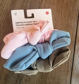Lululemon Uplifting Scrunchie Bow 3-Pack thumbnail 1