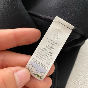 OFFLINE By Aerie Real Me Xtra Leggings Small Petite Black High Rise 7/8 thumbnail 10