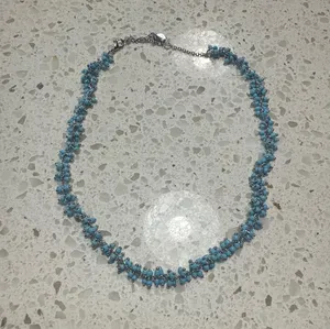 Pura Vida blue and silver choker thumbnail 1