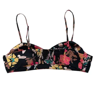 Anthropologie Mare Mare Cropped Bustier Floral Tropical Top‎ Size Large thumbnail 2