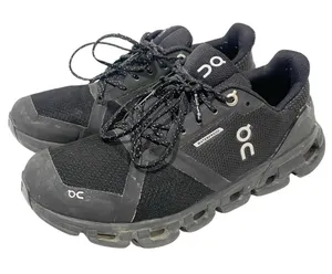 On Running Size 6.5 Cloud‎ Waterproof Black Athletic Sneakers thumbnail 1
