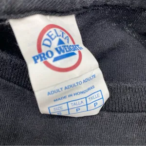 Delta I LOVE HOT DADS funny TEE T SHIRT Small SM Skate heart thumbnail 3