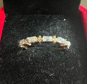 Gold Knuckle Ring for Women, Stackable Boho Joint Finger Midi Ring Size 7 New thumbnail 1