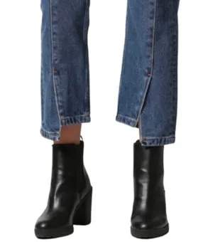 Hidden Jeans Tracey Pintuck Slit-Front High Waisted Crop Jeans thumbnail 2