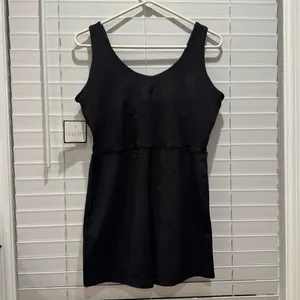 NEW Laundry By Shelli Segal Black Bodysuit‎ Athleisure Pilates Travel Size Large thumbnail 6
