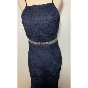 Long blue fancy dress size small thumbnail 2