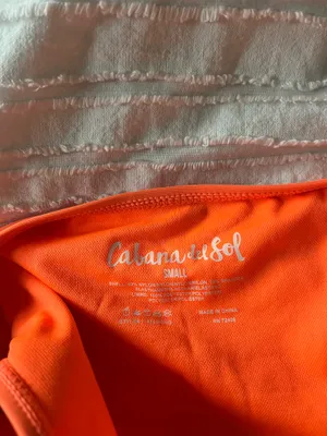 Cabana del Sol Bikini Set Orange thumbnail 3