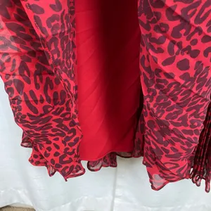 Fame and Partners Red Casablanca Maxi Dress Sz.4 NWT thumbnail 14