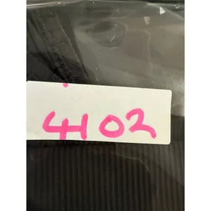Lululemon Ebb to Street Ribbed Tank Top Black V-Back Activewear Crop thumbnail 6