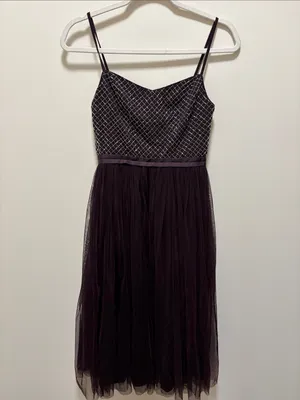 Needle & Thread Copellia Plum Dress thumbnail 3