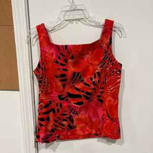Jessica Howard Floral Sleeveless Top Size 10 thumbnail 4