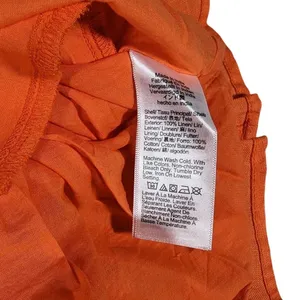 J‎ Crew Orange Linen Smocked Waist Mini Dress Size XS thumbnail 5