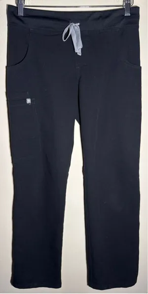 FIGS Technical Collection Scrub Pants XS Black 29” inseam thumbnail 1
