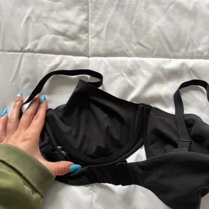 Skims Fits Everybody Unlined Underwire Bra‎ Onyx Black Womens 34DD Luxury thumbnail 6