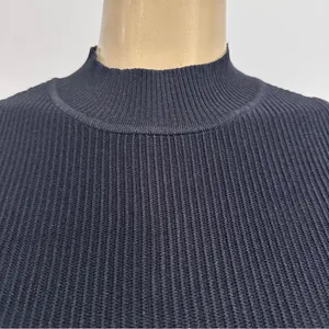 Altar’d State Ribbed Mock Neck Top Sz XS Black Sleeveless Shirt thumbnail 2