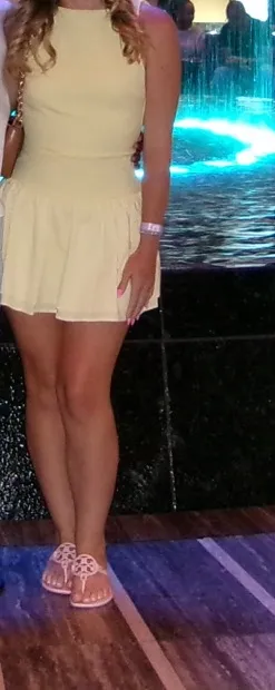 White Fox Boutique Yellow Dress thumbnail 2