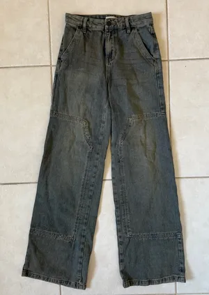 PACSUN Wide Leg High Rise Baggy Jeans Dark Wash size 23 00 thumbnail 1