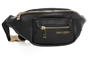 Fawn Design Black Fanny Pack with Gold Hardware thumbnail 1