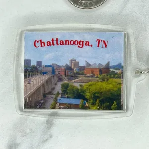 Chattanooga TN Tennessee Double Sided Photo Keychain Keyring thumbnail 7
