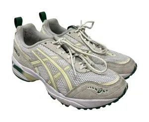 Asics Gel 1090 v2 White Green Running Shoes 6.5 thumbnail 1