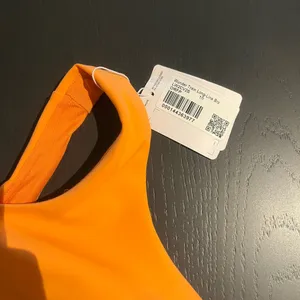 Lululemon Athletica Orange Wunder Train Longline Sports Bra thumbnail 5