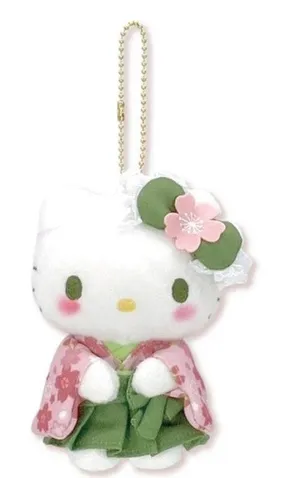Sanrio Hello Kitty Kimono Plush Key Chain thumbnail 1