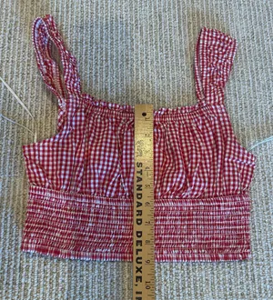 Japna red gingham set M thumbnail 6