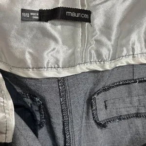 Maurice’s Wide leg gray‎ Dress pants size 11/12 office clean modest thumbnail 2