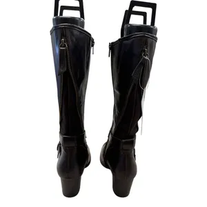 Rialto Womens Brown Leather Knee-High Boots Size 10M SKU 6965 thumbnail 6
