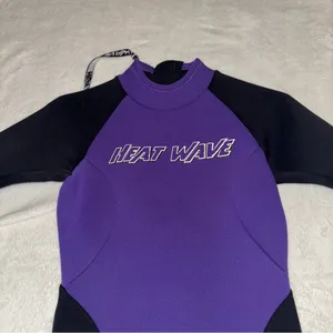 Heatwave Wetsuit Purple Size 10 thumbnail 2