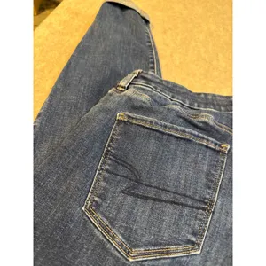 American Eagle Skinny Jeans Medium Wash Blue Denim Women Size 8 Regular thumbnail 5
