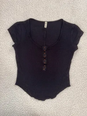 Free People One Of The Girls Baby Tee thumbnail 2