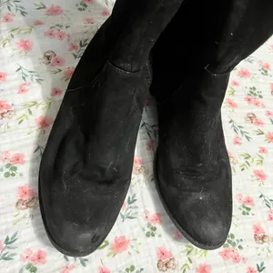 Black Women's thigh High Boots Size 8.5 thumbnail 3