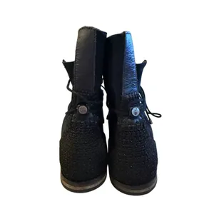 The Sak Jada Black Studded Leather Moto Ankle Boots Boho Punk Festival NWT 9 NEW thumbnail 6