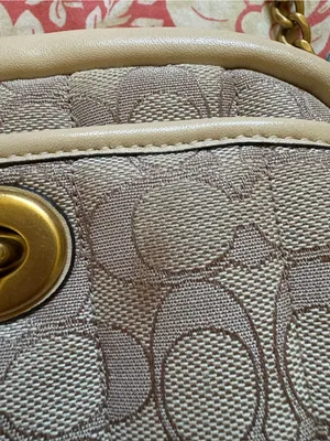 Coach Quilted Signature Jacquard Small Camera Bag thumbnail 5