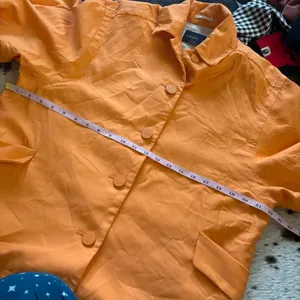 ARITZIA‎ BABATON 1-01 Orange Wool Oversized Jacket Size XXS streetwear thumbnail 7