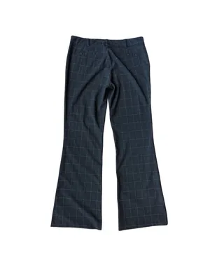 New York And Company Stretch Windowpane Black & White Pants thumbnail 4