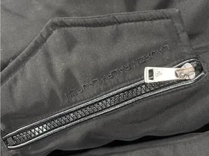 Lauren Ralph Lauren Women’s Coat Sz Med Black Down Filled Zip Up Winter‎ Preppy thumbnail 3