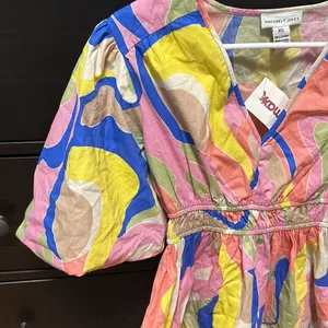 Sincerely Jules colorful dress thumbnail 2