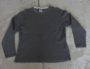 ZARA Women’s Gray Long Sleeve Sweatshirt Pullover thumbnail 1
