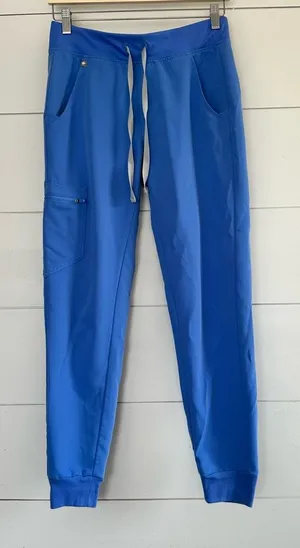 Figs Women’s Extra Small Celi Blue Zamora Scrub Jogger Pants thumbnail 1