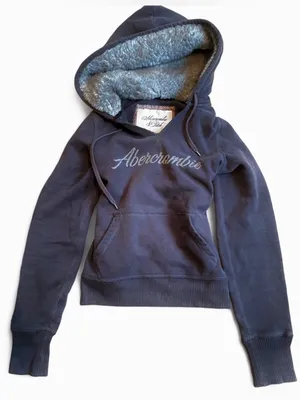 Vintage Abercrombie & Fitch Y2K Fur Lined Hoodie thumbnail 1