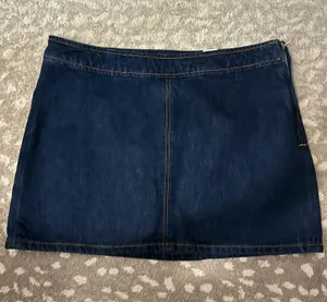 ZARA Denim Skirt Mini thumbnail 1