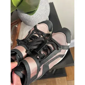 Pierre Hardy Hightop Platform Sneakers Pink Womens Size 35 thumbnail 7