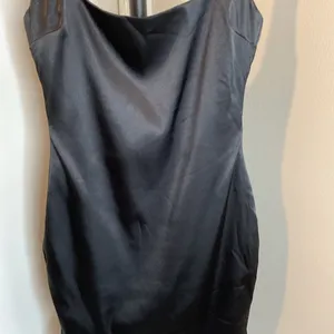 Source Unknown Black Bodycon Mini Dress Square Neck Sleeveless thumbnail 6