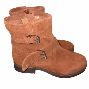 Steve Madden Alick Suede Moto Boots 8 thumbnail 5
